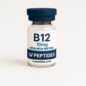 B12 10mg peptide vial - LV Peptides