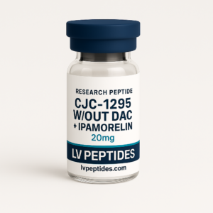 CJC-1295 W/OUT DAC + IPAMORELIN 20mg peptide vial - LV Peptides