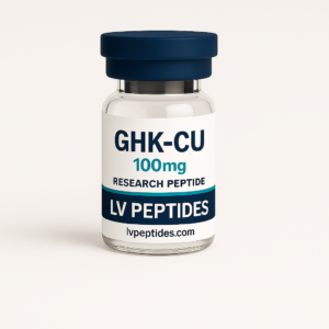 GHK-CU 100mg peptide vial - LV Peptides